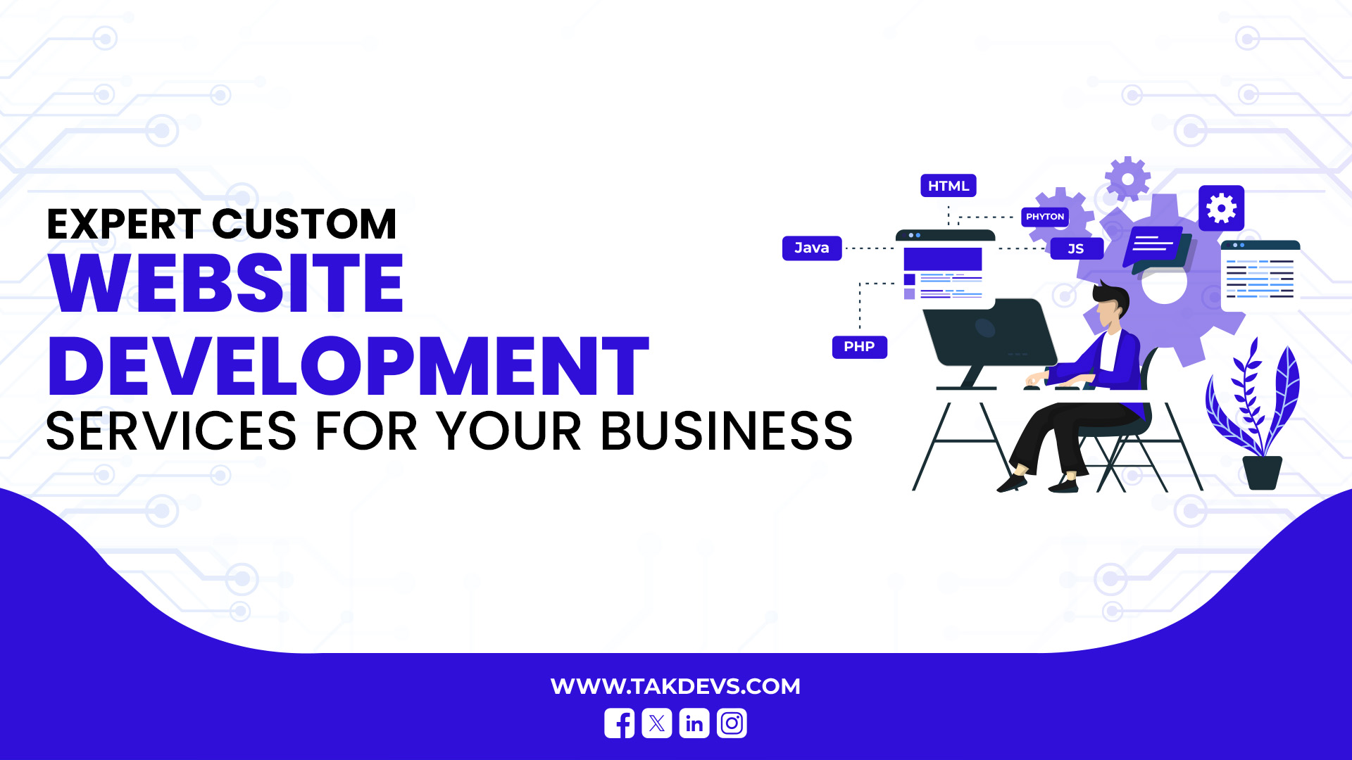 custom website development services