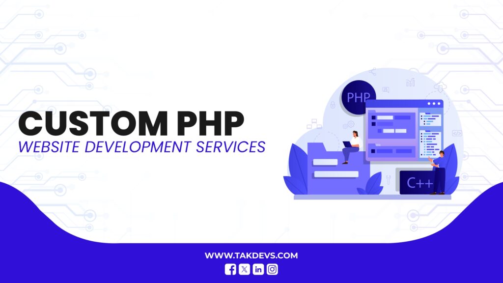 PHP website development services